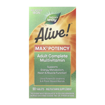 Мультивітаміни, Max3 (No-Iron) - 90 tabs Мультивітаміни, Max3 (No-Iron) - 90 tabs