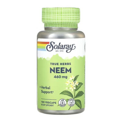 Листя Німу, Neem Leaf 460mg - 100 vcaps Листя Німу, Neem Leaf 460mg - 100 vcaps