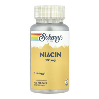 Ніацин (вітамін B3), Niacin 100mg - 100 vcaps