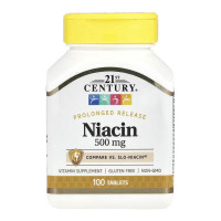 Ніацин, Niacin 500 mg - 100 tabs