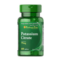 Цитрат Калію, Potassium Citrate 99mg - 100 caps