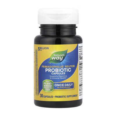 Пробіотик, Primadophilus® Reuteri Probiotic - 30 vcaps