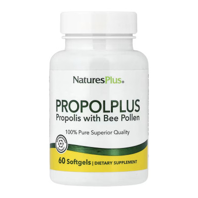 Propolplus, Propolis with Bee Pollen - 60 softgels Propolplus, Propolis with Bee Pollen - 60 softgels