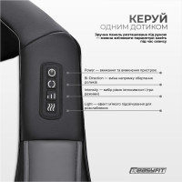 Масажер для шиї EasyFit Shiatsu (роликовий шиацу-масаж плечей і тіла)