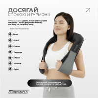Масажер для шиї EasyFit Shiatsu (роликовий шиацу-масаж плечей і тіла)