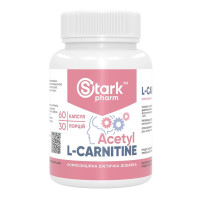 L-Карнітин, Stark Acetyl L-Carnitine 500mg - 60caps