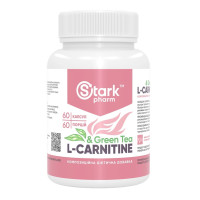 Л-Карнітин, Stark L-Carnitine/Green Tea Extract 600mg - 60caps