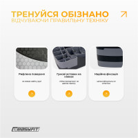 Степ-платформа EasyFit Step-B 3-ступінчаста