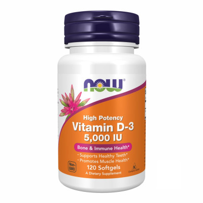 Вітамін Д-3, VIT D-3 5000IU - 120 sgels