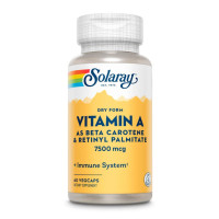 Вітамін А, Vitamin A Dry Form 7600mcg - 60 caps