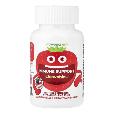 Комплекс для підтримки імунітету дітей, VitaWorks Kids Immune Support - 120 chewables