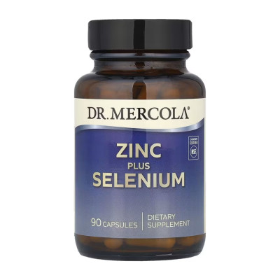 Цинк та Селен, Zinc plus Selenium - 90 caps Цинк та Селен, Zinc plus Selenium - 90 caps