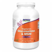 Вегетеріанський глюкозамін та МСМ, Veg Glucosamin & MSM 500/500 - 240 vcaps