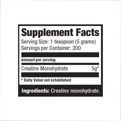 Creatine Monohydrate - 1000g