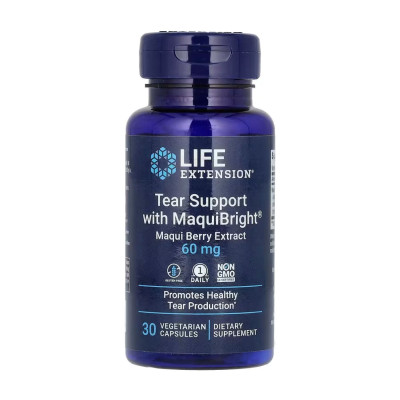 Комплекс для очей, Tear Support with MaquiBright 60 mg - 30 vcaps