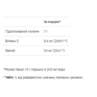 Колагенові пептиди, Collagen Peptides - 300g Forest Fruits