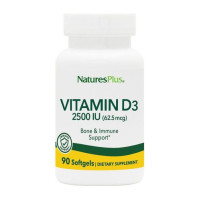 Вітамін Д3, Vitamin D3 2500 IU - 90 softgels