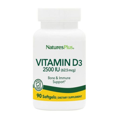 Вітамін Д3, Vitamin D3 2500 IU - 90 softgels Вітамін Д3, Vitamin D3 2500 IU - 90 softgels