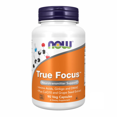 Комплекс для покращення уваги та пам'яті, True Focus - 90 vcaps