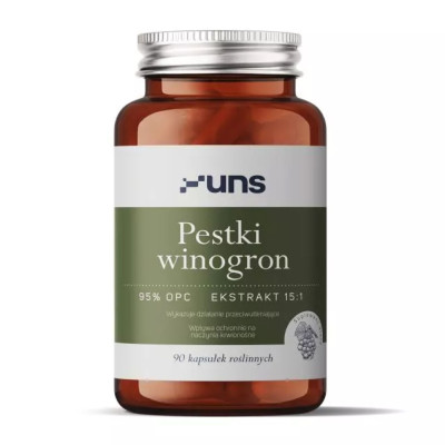 Pestki winogron - 90 caps Pestki winogron - 90 caps