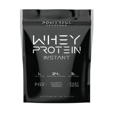 Сироватковий протеїн, 100% Whey Protein Instant - 1000g Strawberry