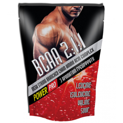 Комплекс амінокислот, BCAA 2-1-1 - 500g Grapefruit Комплекс амінокислот, BCAA 2-1-1 - 500g Grapefruit