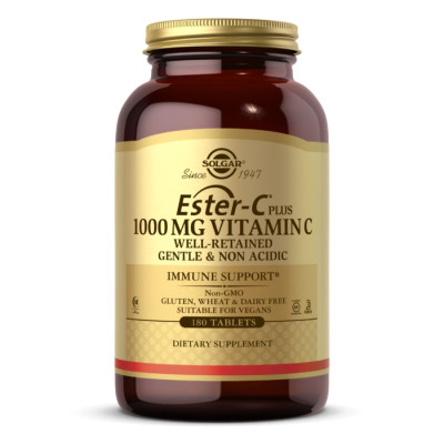 Вітамін С, Ester-C Plus 1000mg Vitamin C - 180 tabs Вітамін С, Ester-C Plus 1000mg Vitamin C - 180 tabs