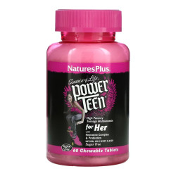 Мультивітаміни для дівчаток-підлітків, Power Teen Hers Chewable - 60 tabs