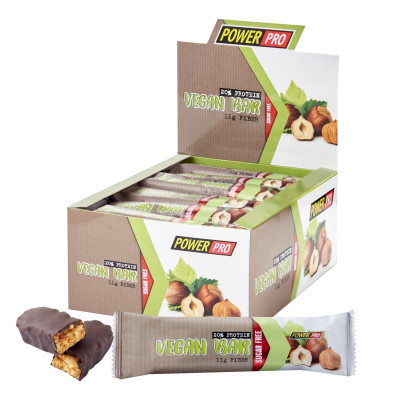 Веганські протеїнові батончики, Vegan Bar 32% protein - 20x60g
