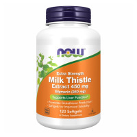 Силимарин (Розторопша) для печінки, Silymarin Milk Thistle 450mg - 120 sgels