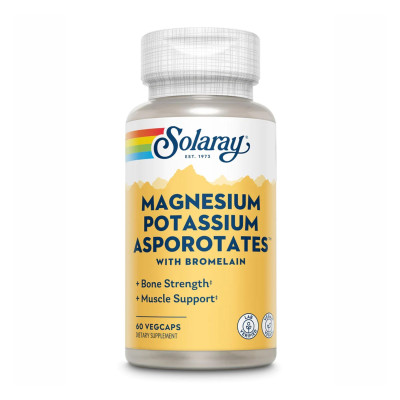 Магній та Калій Аспоротат, Magnesium & Potassium Asporotate - 60 vcaps