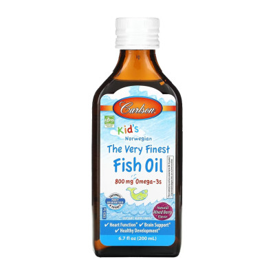 Омега-3 для дітей, Kids VFFO - 200ml Mixed Berry