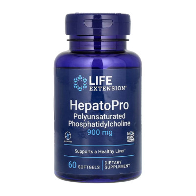 Фосфатидилхолин, Hepatopro, Life Extension 900 mg - 60 softgels Фосфатидилхолин, Hepatopro, Life Extension 900 mg - 60 softgels