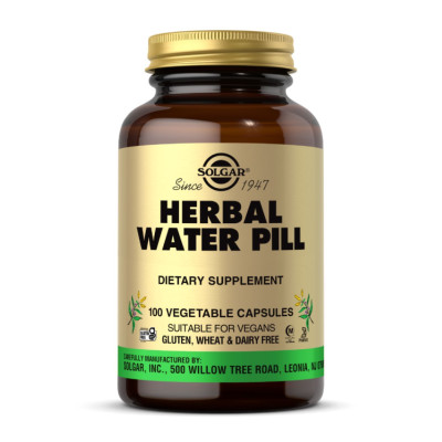Рослинний комплекс для виведення зайвої рідини, Herbal Water Pill - 100 vcaps Рослинний комплекс для виведення зайвої рідини, Herbal Water Pill - 100 vcaps