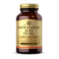 Пантотенова кислота, Pantothenic Acid 550mg - 100 vcaps