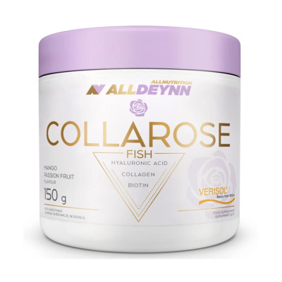 Морський колаген, Alldeynn Collarose Fish - 150g Mango Passion Fruit