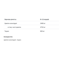 Креатин, Creatine Muscle Max - 250g