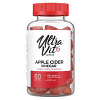 Яблучний оцет у жувальних пастилках, Apple Cider Vinegar - 60 gummies