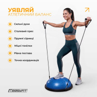 Балансувальна платформа EasyFit BOSU 60 см Синій