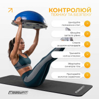 Балансувальна платформа EasyFit BOSU 60 см Синій