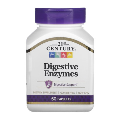 Травні ферменти, Digestive Enzymes - 60 caps