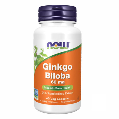 Гінкго білоба, Ginkgo Biloba 60mg - 60vcaps
