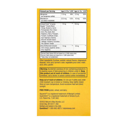 Мультивітаміни для дітей, Kids Chewable Multivitamin - 120 tabs Orange and Berry
