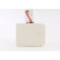 Масажний стіл EasyFit ZenRest кушетка складна Бежевий з чохлом