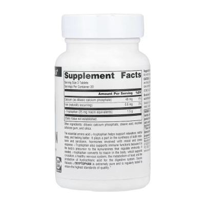 L-Tryptophan 500mg - 60 tabs