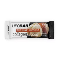 Протеїновий батончик, Lipobar Exclusive - 50g Hazelnut