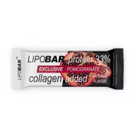 Протеїновий батончик, Lipobar Exclusive - 50g Pomogranate