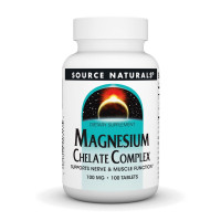 Комплекс Хелатного Магнію, Magnesium Chelate Complex 100mg - 100 tabs
