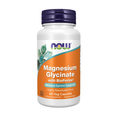 Magnesium Glycinate with BioPerine - 60 vcaps Magnesium Glycinate with BioPerine - 60 vcaps