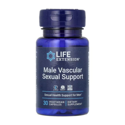 Підтримка чоловічого сексуального здоров'я, Male Vascular Sexual Support - 30 caps